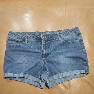 Faded Glory Blue Jean Shorts Classic Summer Style
